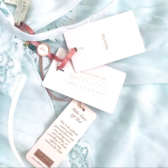 Big Sale‼️Ted Baker mint lace Mimee dress - Picture 5 of 12